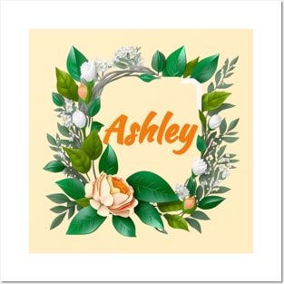 Ashley Name Tag Posters and Art